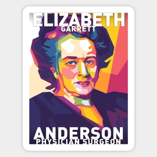 Elizabeth Garrett Anderson Sticker